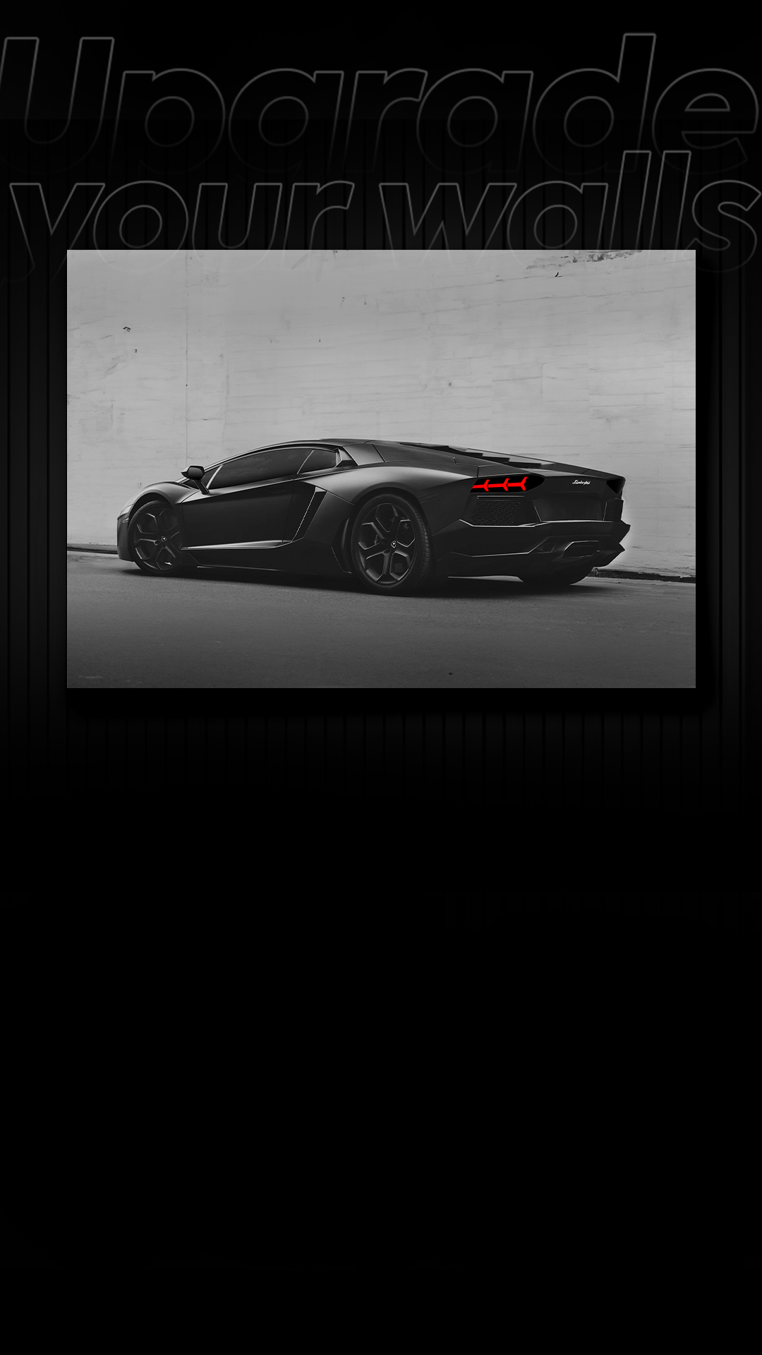 Lamborghini Aventador in off state